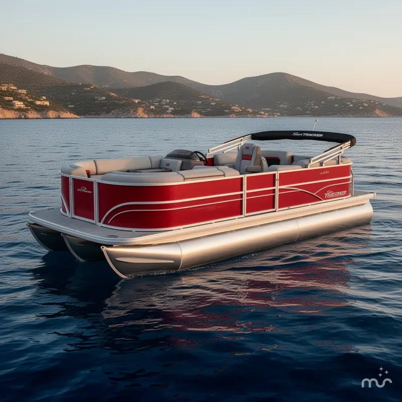 The Image of Sun Tracker Party Barge 22 DLX 2026 - 0
