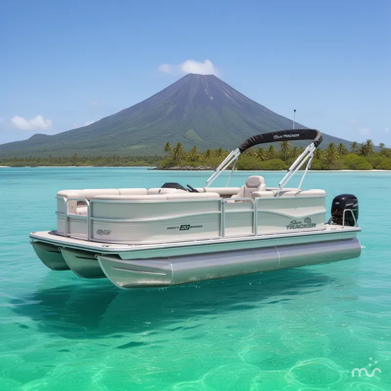 The Image of Sun Tracker Party Barge 20 DLX 2026 - 0