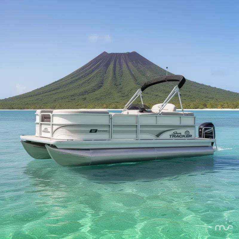The Image of Sun Tracker Party Barge 16 DLX 2026 - 0