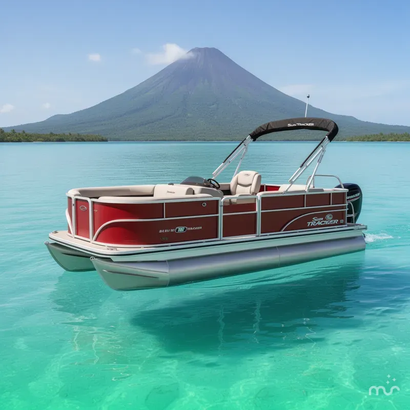The Image of Sun Tracker Party Barge 18 DLX 2026 - 0