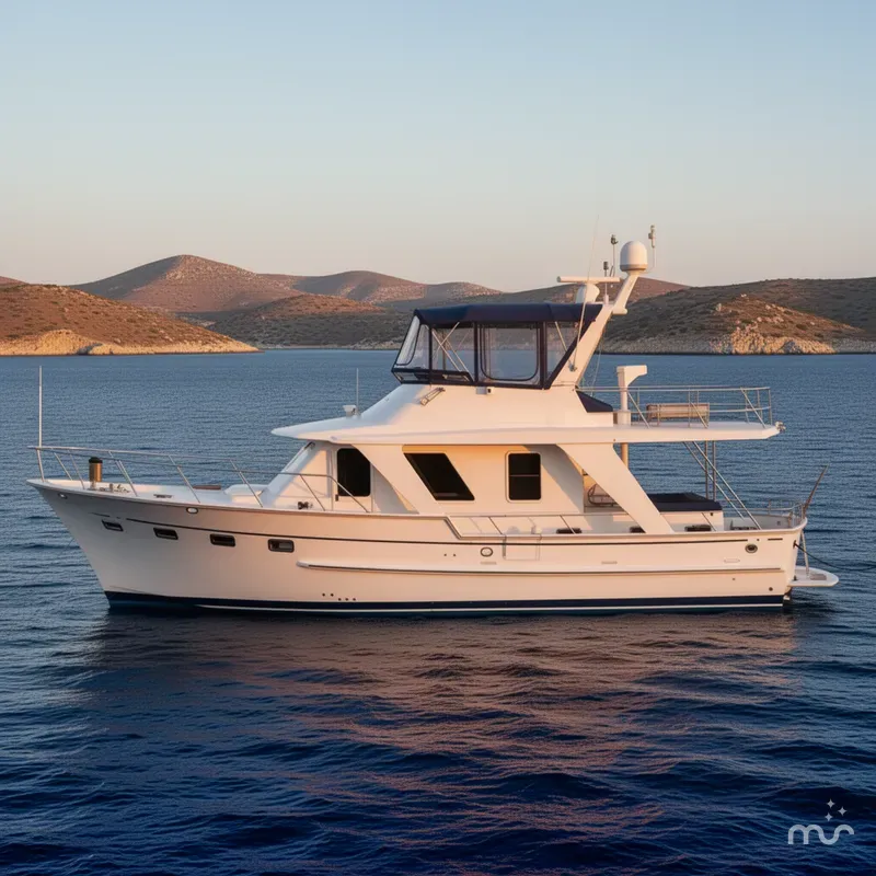 Slide: The Image of DeFever 48 Trawler 2010 - 2