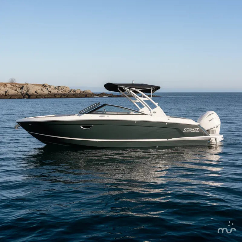 Slide: The Image of Cobalt R6 Outboard 2026 - 2