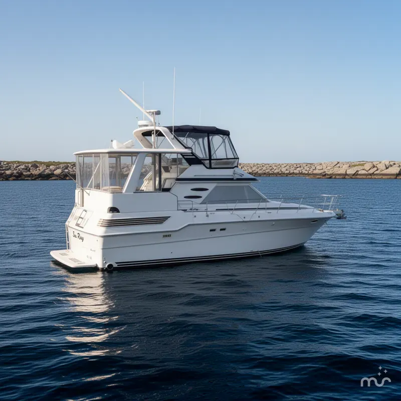 The Image of Sea Ray 415 Aft Cabin 1988 - 0