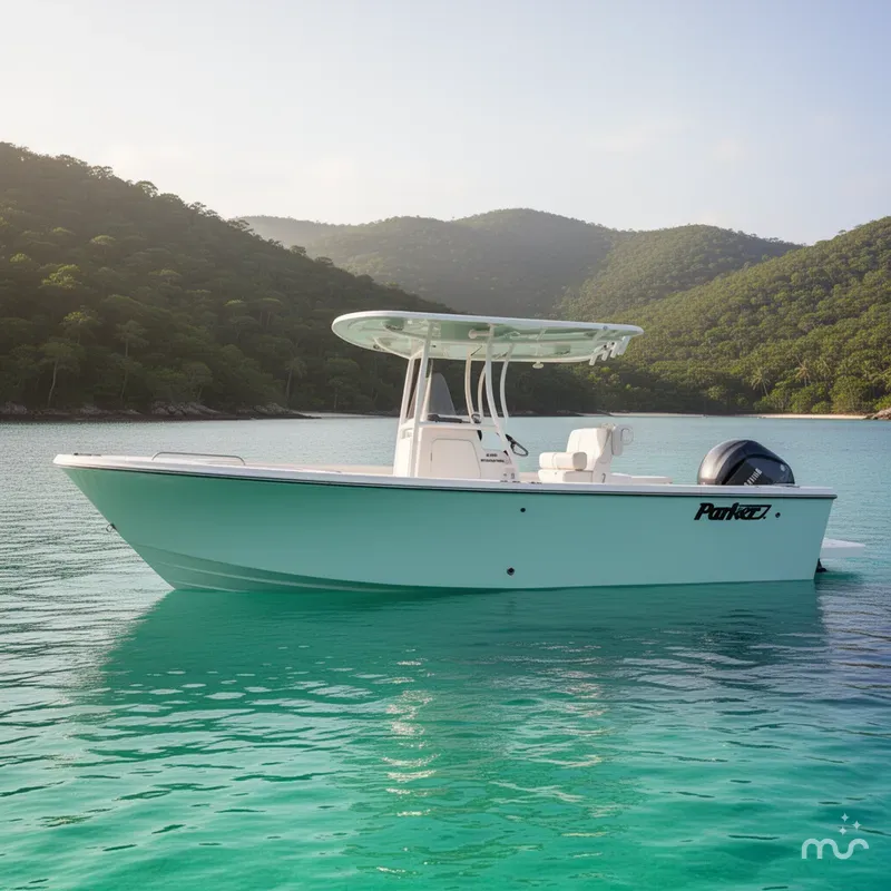 Slide: The Image of Parker Marine 230 Coastal Elite 2026 - 2