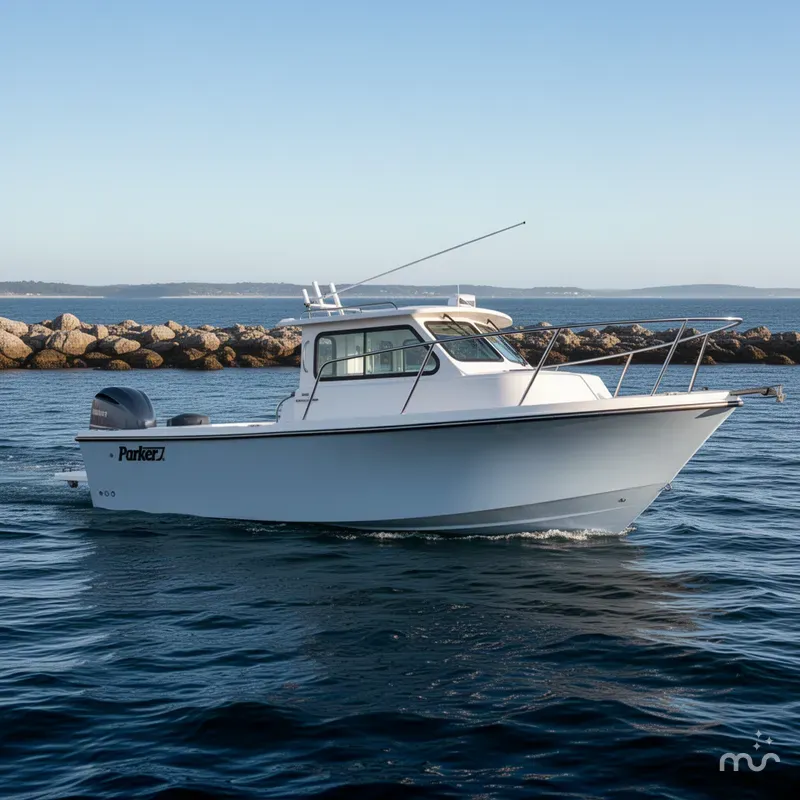 Slide: The Image of Parker Marine 227 Explorer 2026 - 2