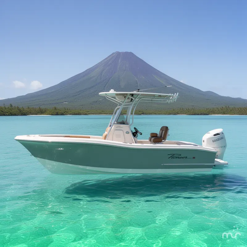 Slide: The Image of Pioneer 222 Sportfish 2026 - 2