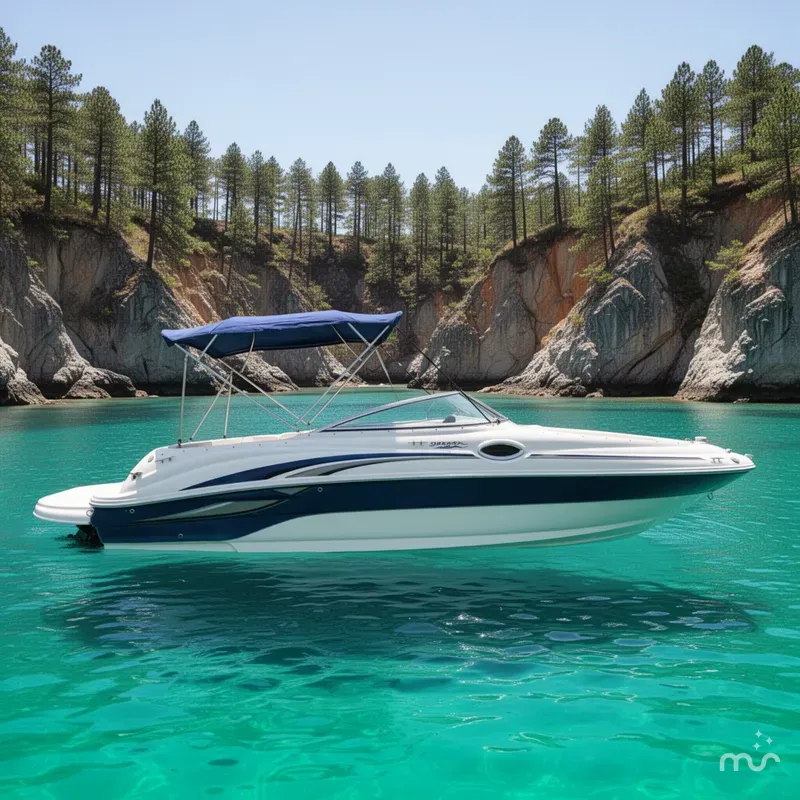 Slide: The Image of Sea Ray 240 Sundeck 2003 - 2