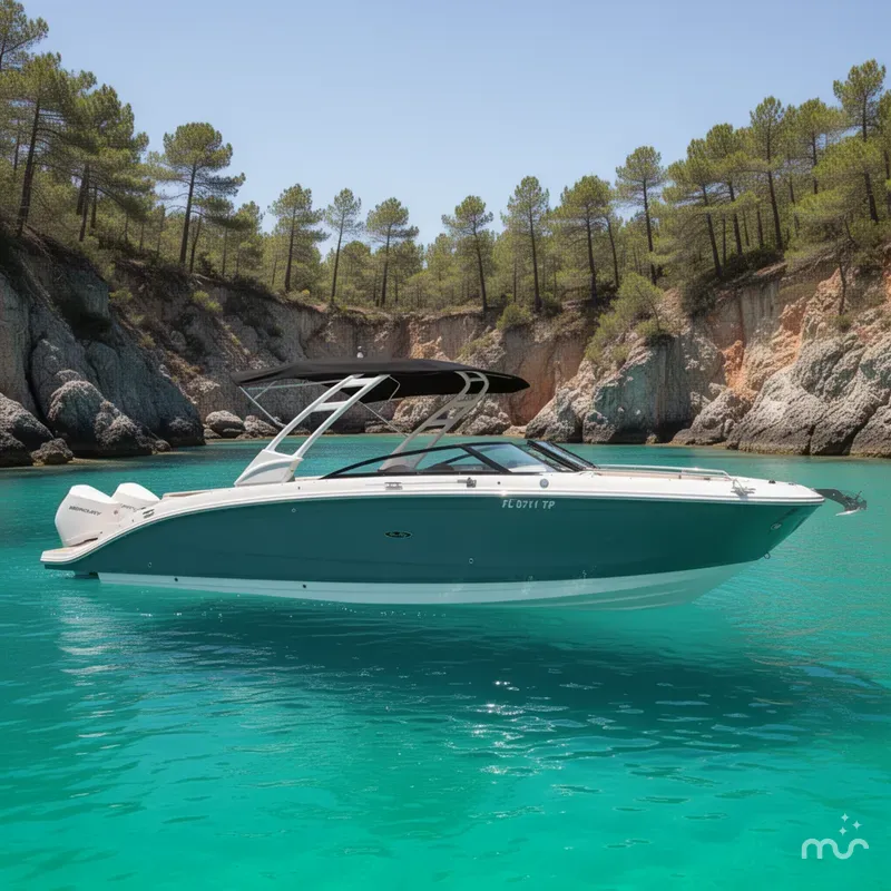 Slide: The Image of Sea Ray SDX 290 Outboard 2023 - 2