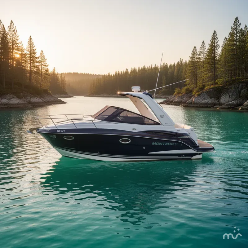 Slide: The Image of Monterey 275 Sport Yacht 2018 - 2