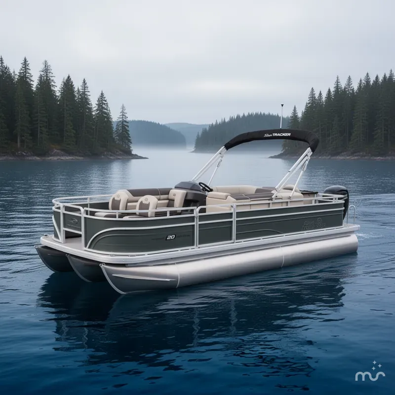 The Image of Sun Tracker Fishin' Barge 20 DLX 2026 - 0