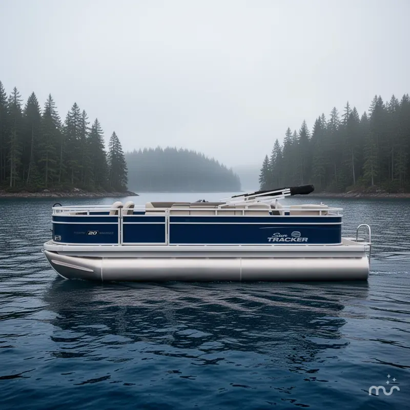 Slide: The Image of Sun Tracker Fishin' Barge 20 DLX 2026 - 2