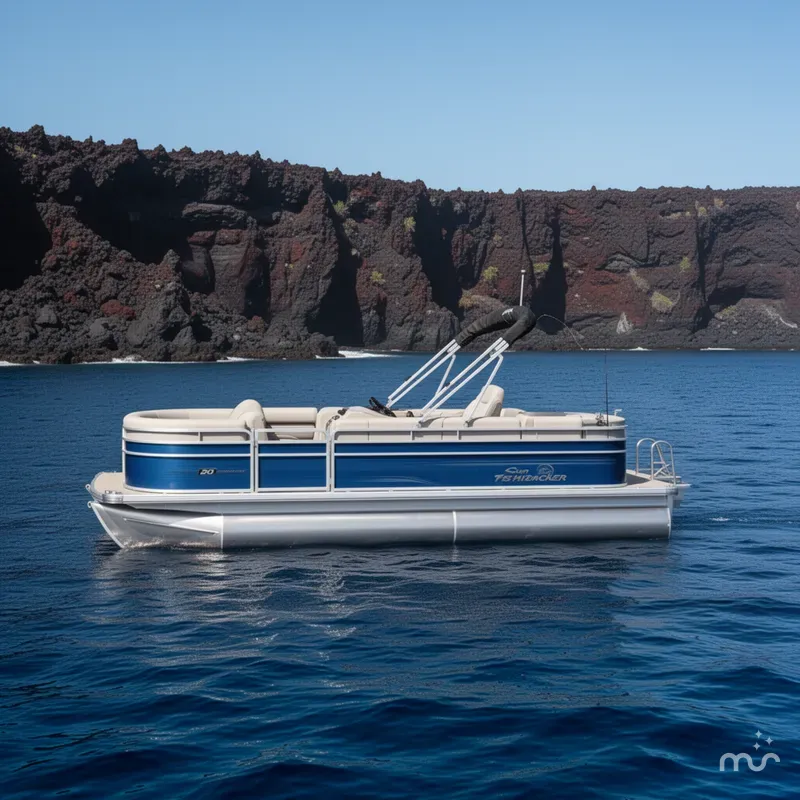 Slide: The Image of Sun Tracker Fishin' Barge 20 DLX 2026 - 2