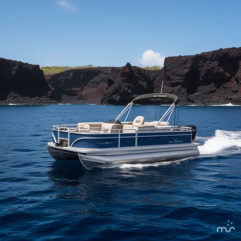 Slide: The Image of Sun Tracker Fishin' Barge 20 DLX 2026 - 4