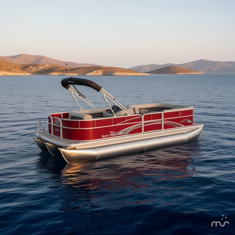 The Image of Sun Tracker Party Barge 18 DLX 2026 - 0