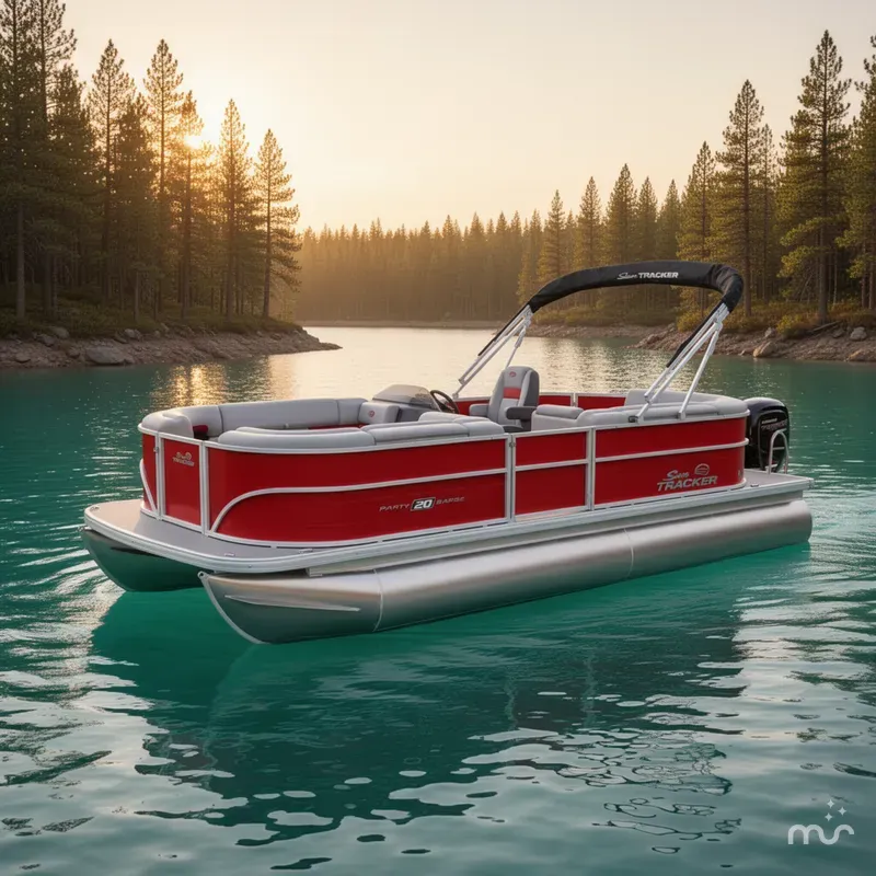 The Image of Sun Tracker Party Barge 20 DLX 2026 - 0