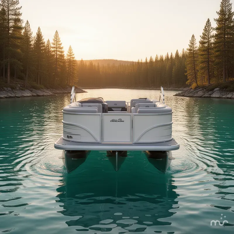 Slide: The Image of Sun Tracker Party Barge 20 DLX 2026 - 3