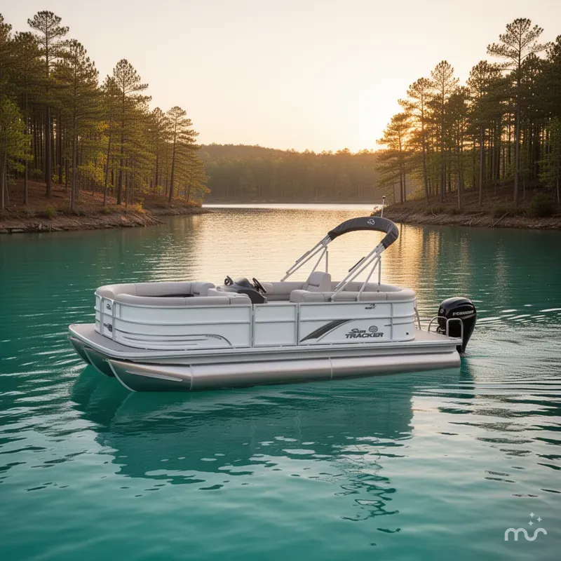 The Image of Sun Tracker Party Barge 20 DLX 2026 - 0