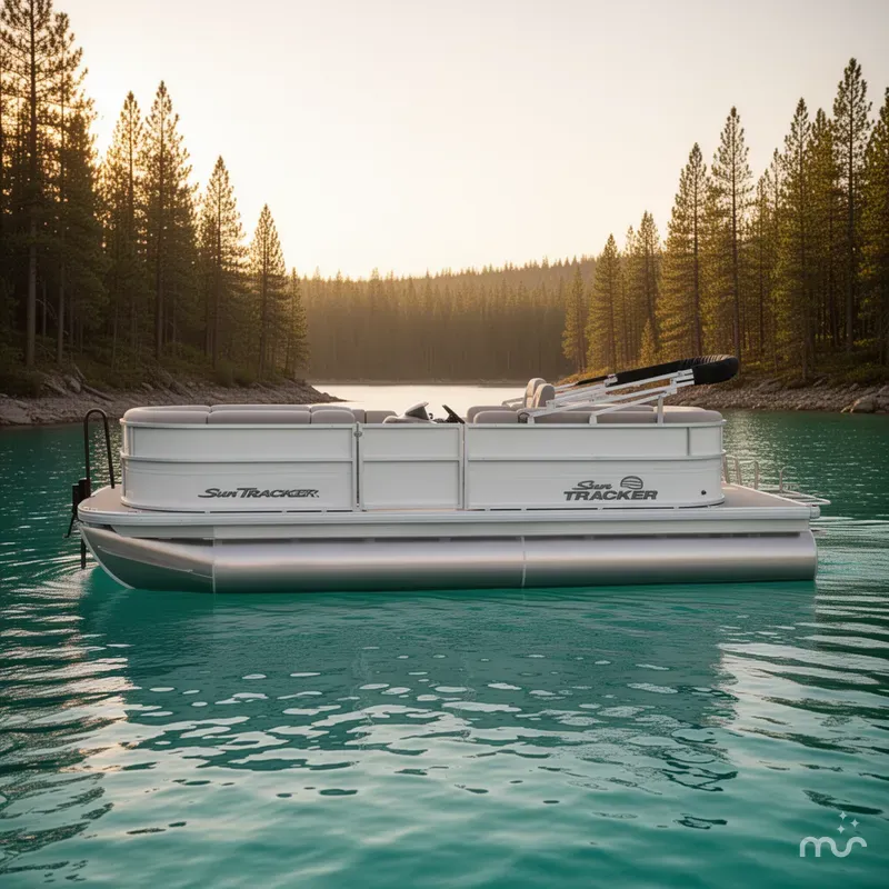 Slide: The Image of Sun Tracker Party Barge 20 DLX 2026 - 2