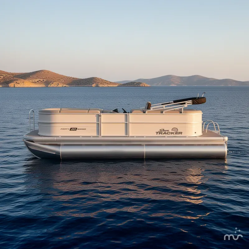 Slide: The Image of Sun Tracker Party Barge 20 DLX 2026 - 2