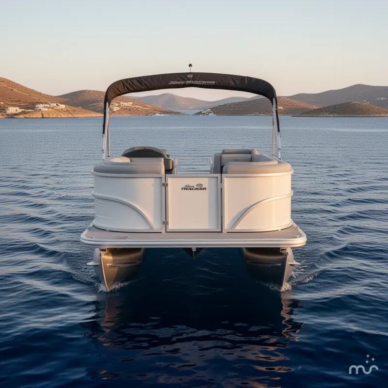 Slide: The Image of Sun Tracker Party Barge 20 DLX 2026 - 3