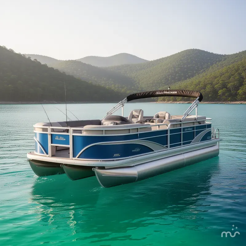 Slide: The Image of Sun Tracker Fishin' Barge 20 DLX 2026 - 3