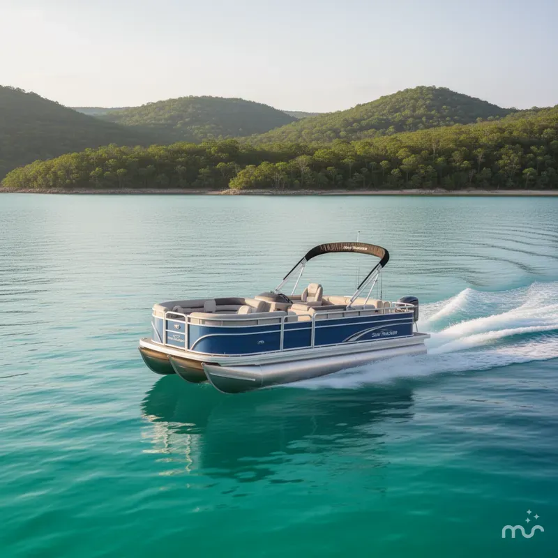 Slide: The Image of Sun Tracker Fishin' Barge 20 DLX 2026 - 4