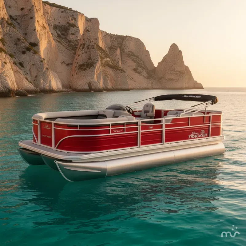 The Image of Sun Tracker Party Barge 18 DLX 2026 - 0