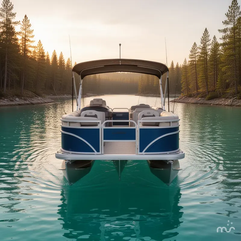 Slide: The Image of Sun Tracker Fishin' Barge 20 DLX 2026 - 1
