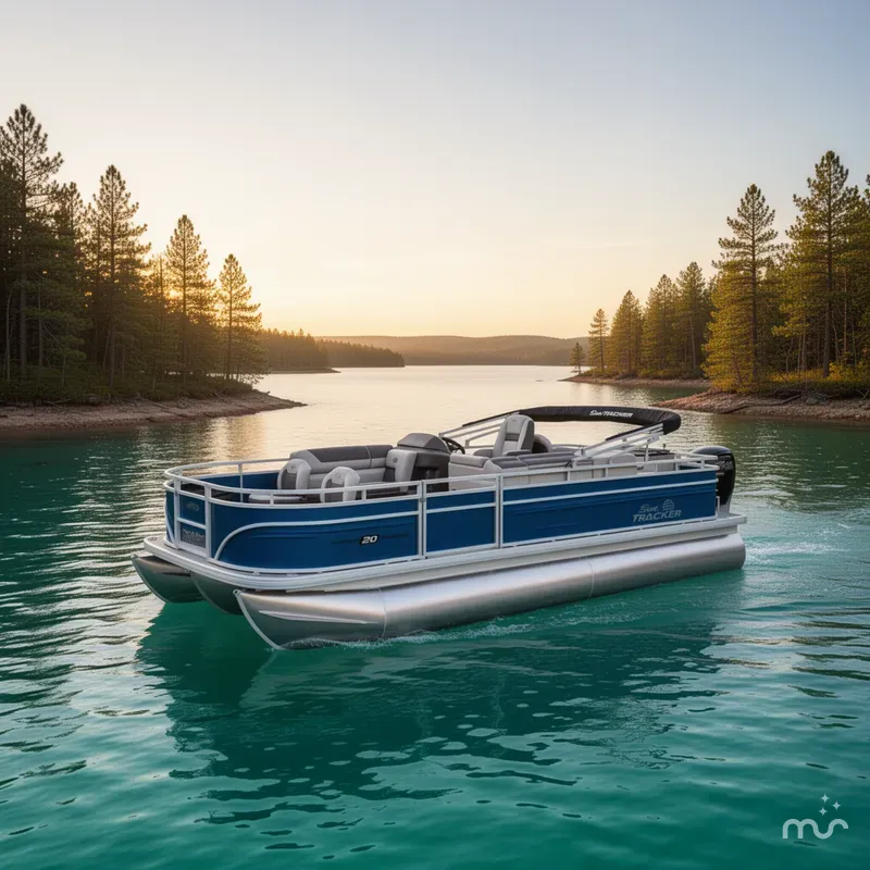 Slide: The Image of Sun Tracker Fishin' Barge 20 DLX 2026 - 4