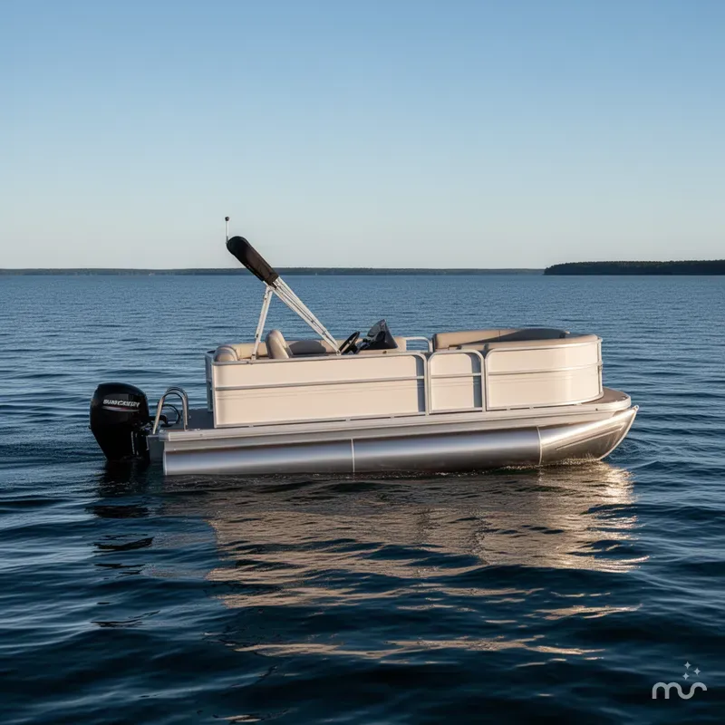 The Image of Sun Tracker Party Barge 16 DLX 2026 - 0