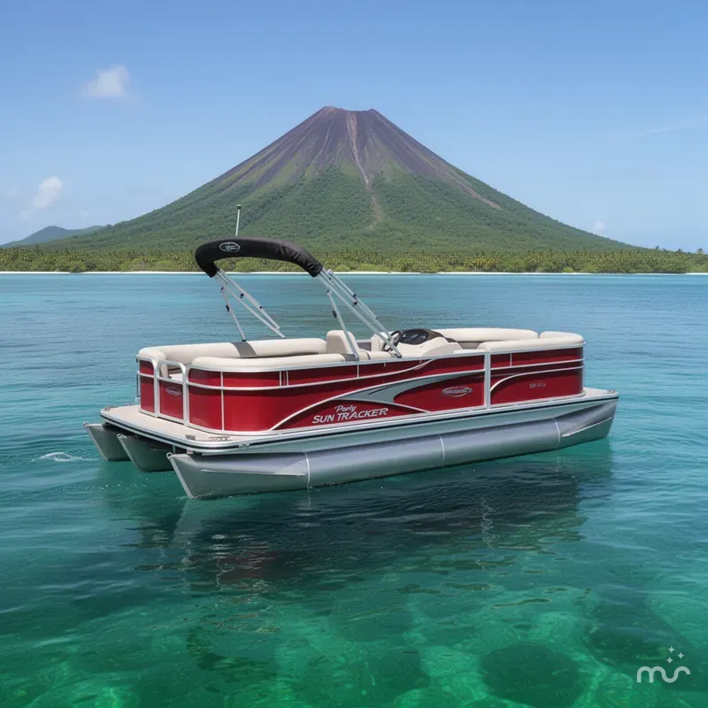 The Image of Sun Tracker Party Barge 18 DLX 2026 - 0
