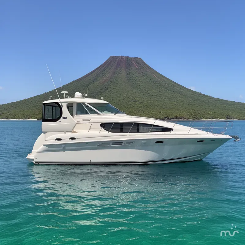 Slide: The Image of Sea Ray 390 Motor Yacht 2003 - 2