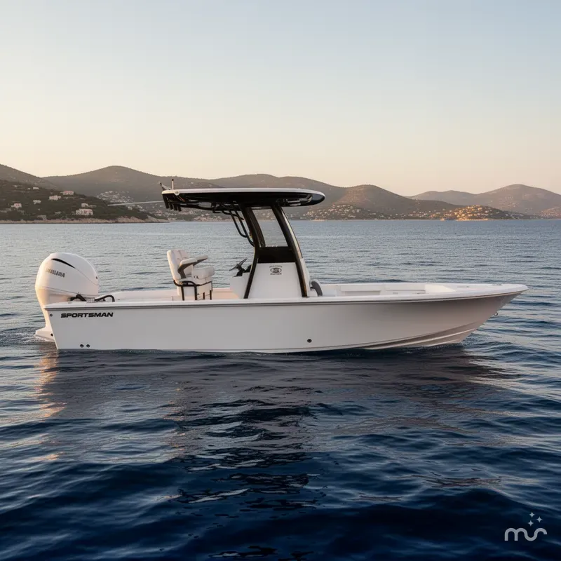 Slide: The Image of Sportsman Masters 247OE Bay Boat 2026 - 2