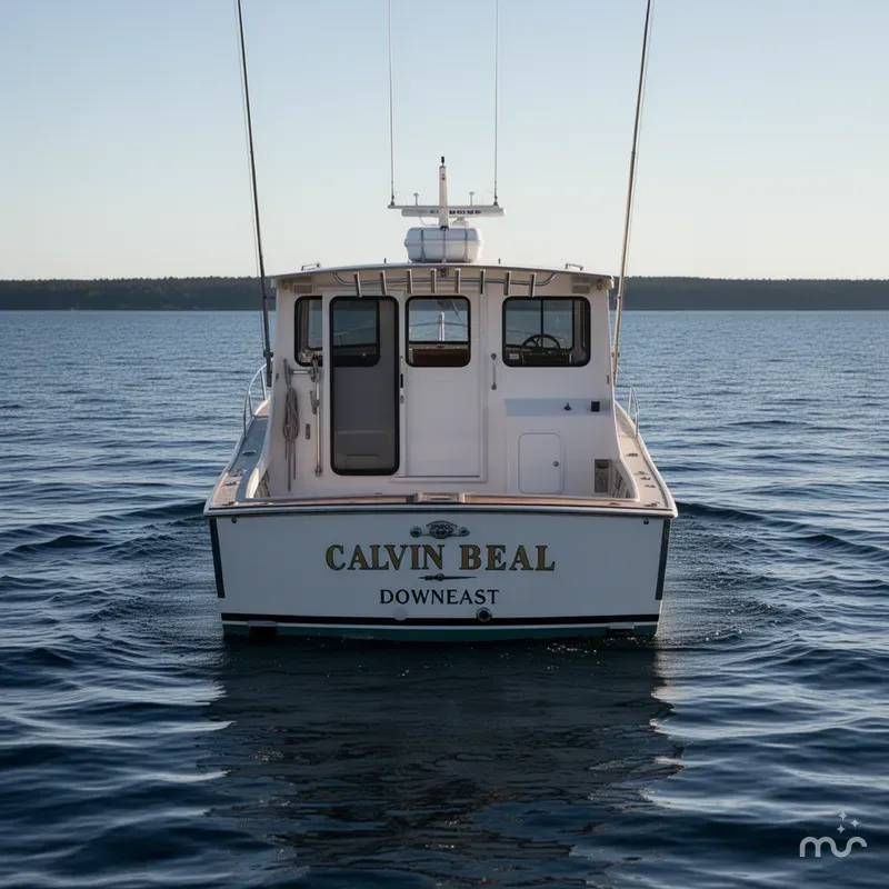 Slide: The Image of Calvin Beal Downeast 2008 - 3