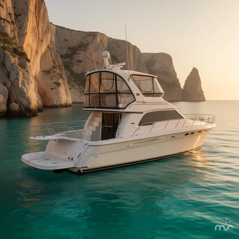The Image of Sea Ray 480 Sedan Bridge 2003 - 0