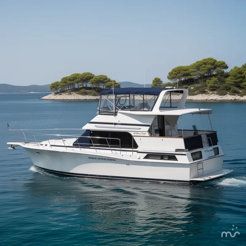 Slide: The Image of Chris-Craft 427 Catalina 1989 - 2