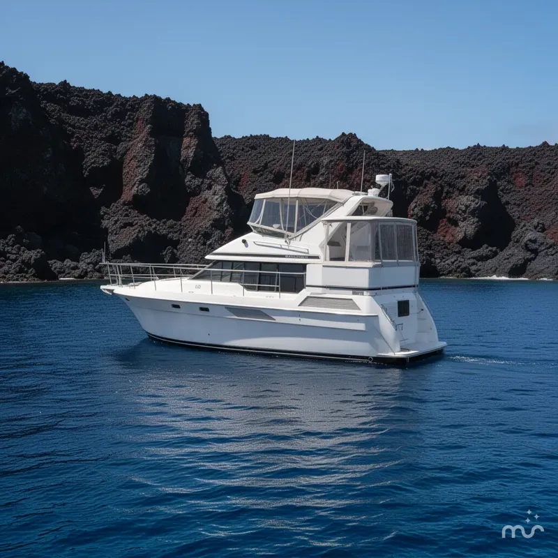 Slide: The Image of Bayliner 4387 Motoryacht 1991 - 2