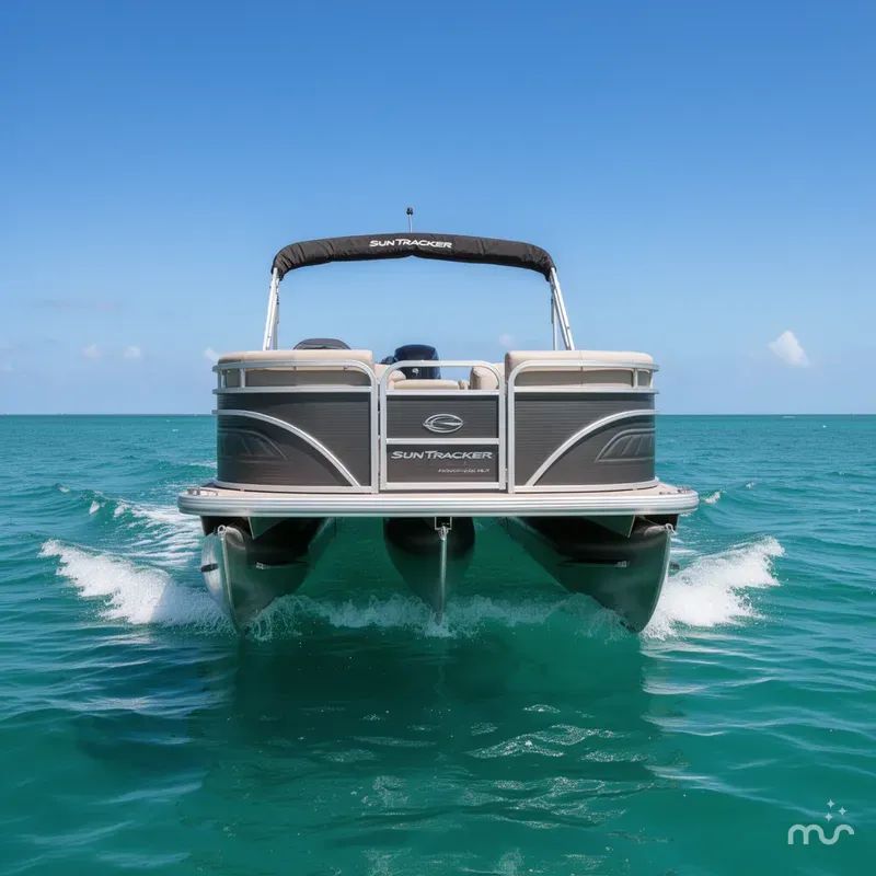 Slide: The Image of Sun Tracker Fishin' Barge 20 DLX 2025 - 3