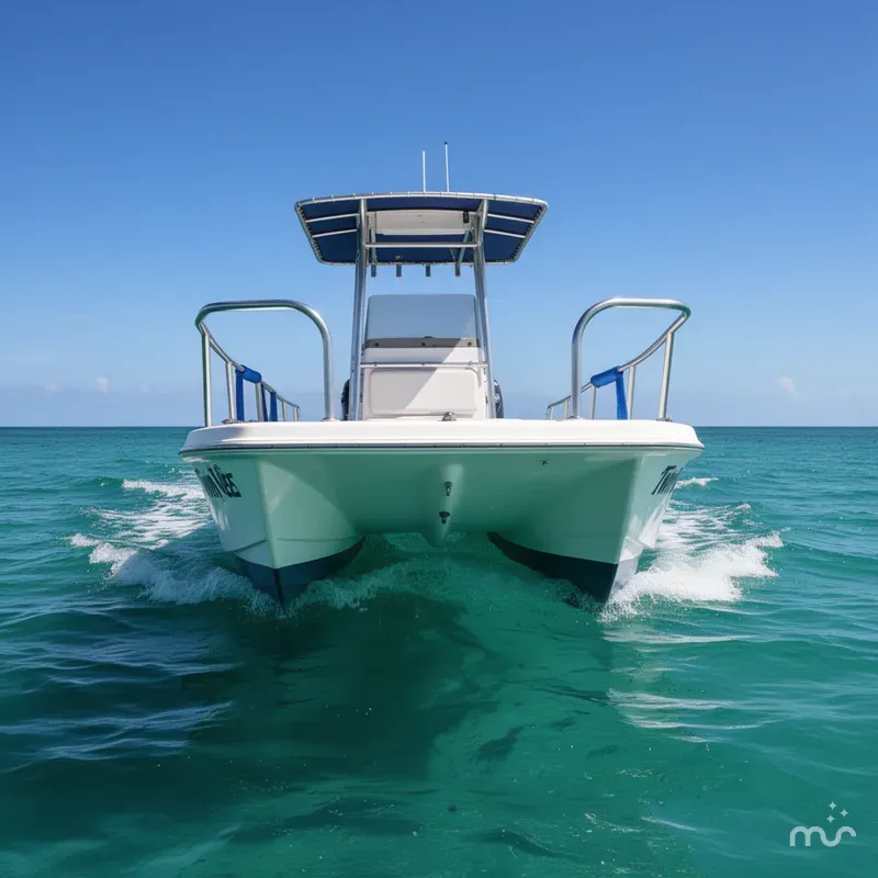 Slide: The Image of Twin Vee 22 BayCat 2012 - 2