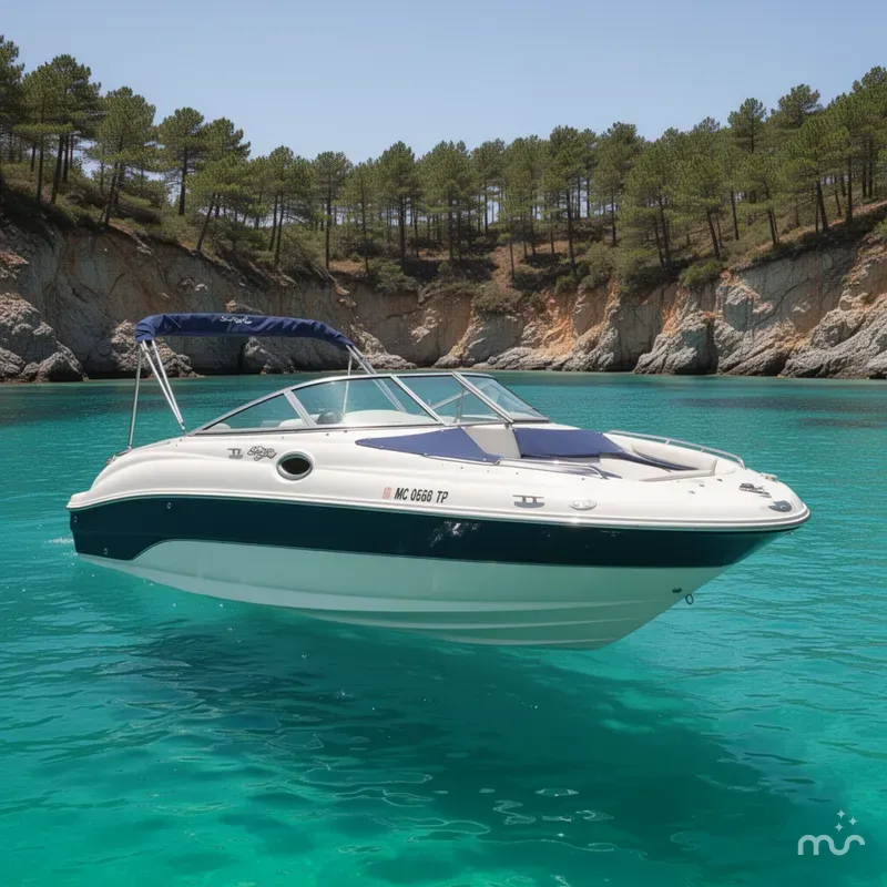 Slide: The Image of Sea Ray 240 Sundeck 2003 - 2