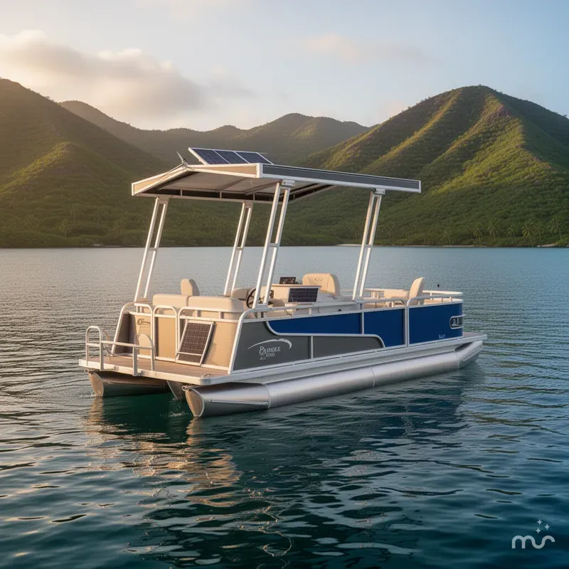 Slide: The Image of Paddle King Lo Pro Solar - Cruise And Charge At Same Time! 2026 - 3