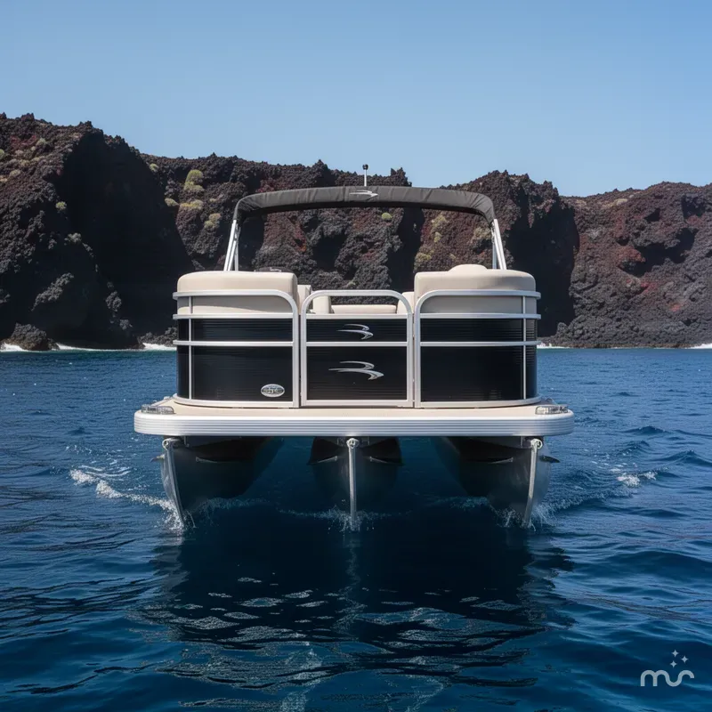 Slide: The Image of Bennington 18SFX Pontoon 2015 - 1