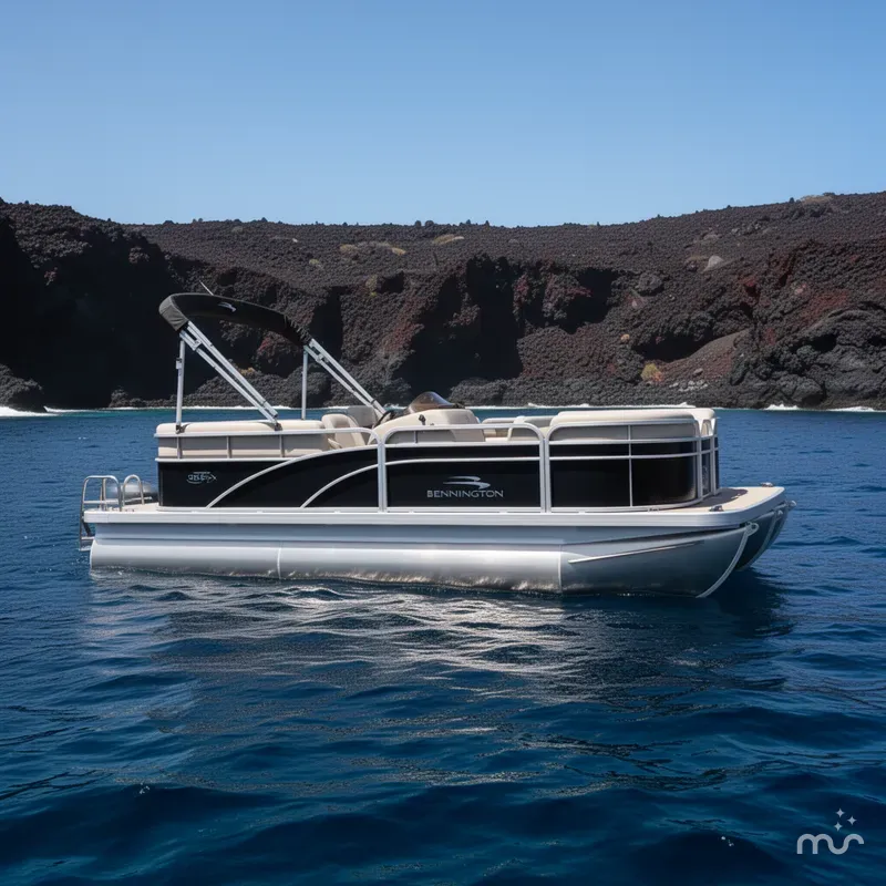Slide: The Image of Bennington 18SFX Pontoon 2015 - 2