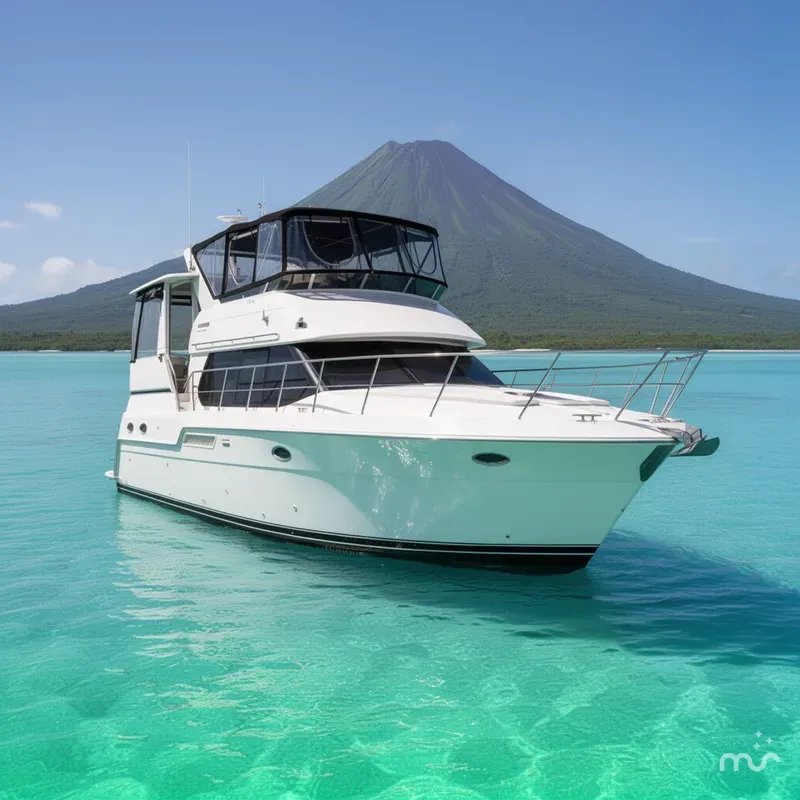 The Image of Carver Yachts 406 Aft Cabin Motor Yacht 2000 - 0