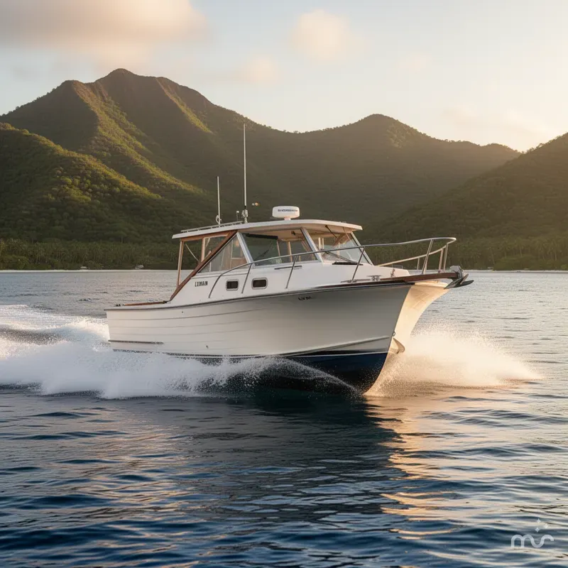 Slide: The Image of Lyman 26 Fisherman 1980 - 2