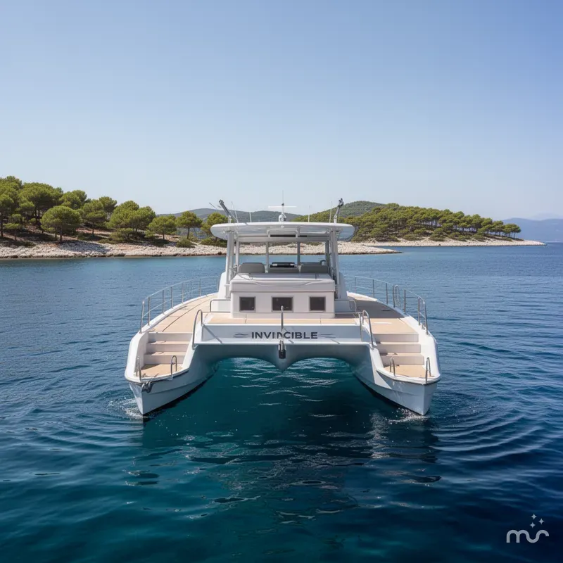 Slide: The Image of Invincible 33 Catamaran 2026 - 3