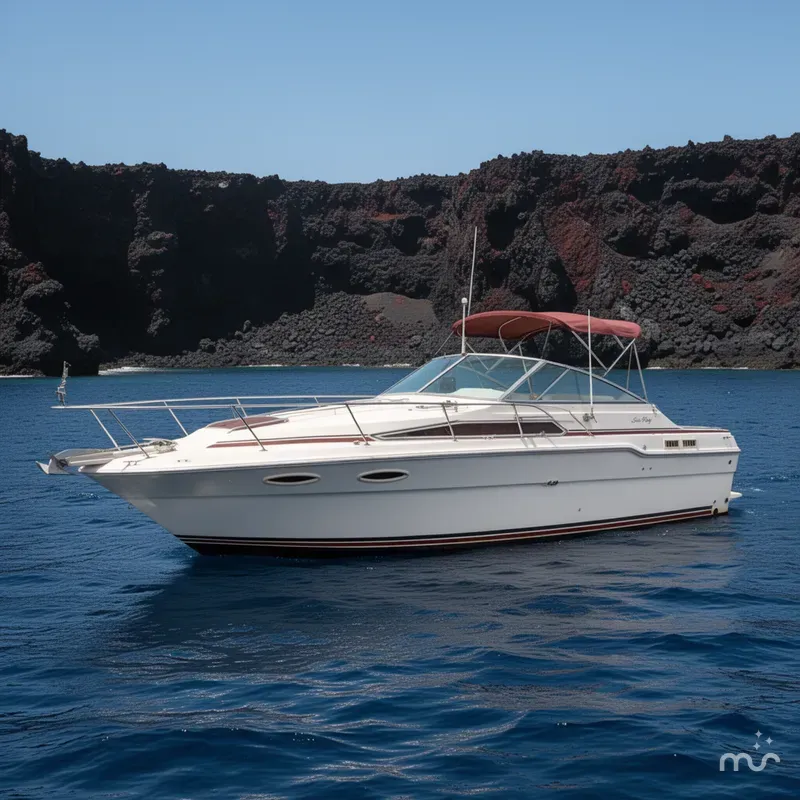 Slide: The Image of Sea Ray 300 Weekender 1987 - 2