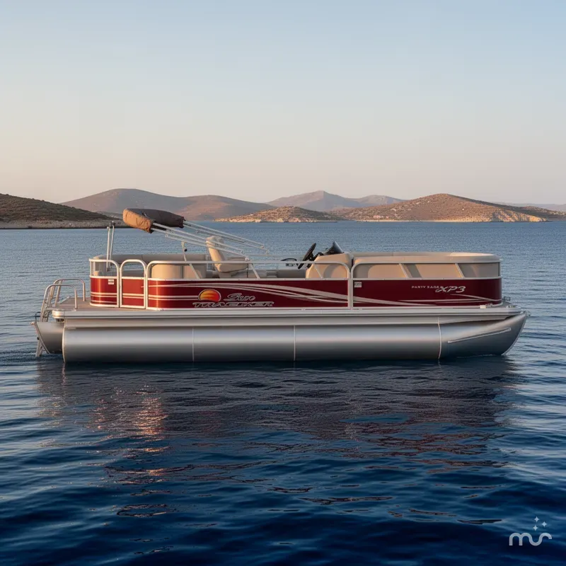 Slide: The Image of Sun Tracker Party Barge 22 XP3 2014 - 2