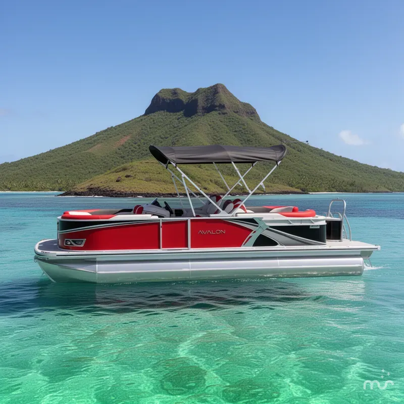 Slide: The Image of Avalon LSZ Quad Lounger 23FT 2026 - 2