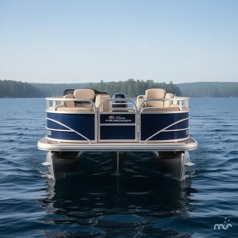 Slide: The Image of Sun Tracker Fishin' Barge 22 DLX 2015 - 2